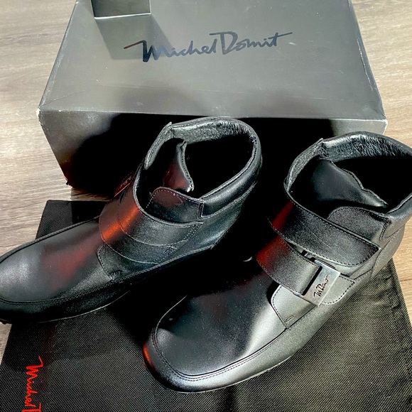 Leather Boots Michel domit boots - Picture 2 of 9